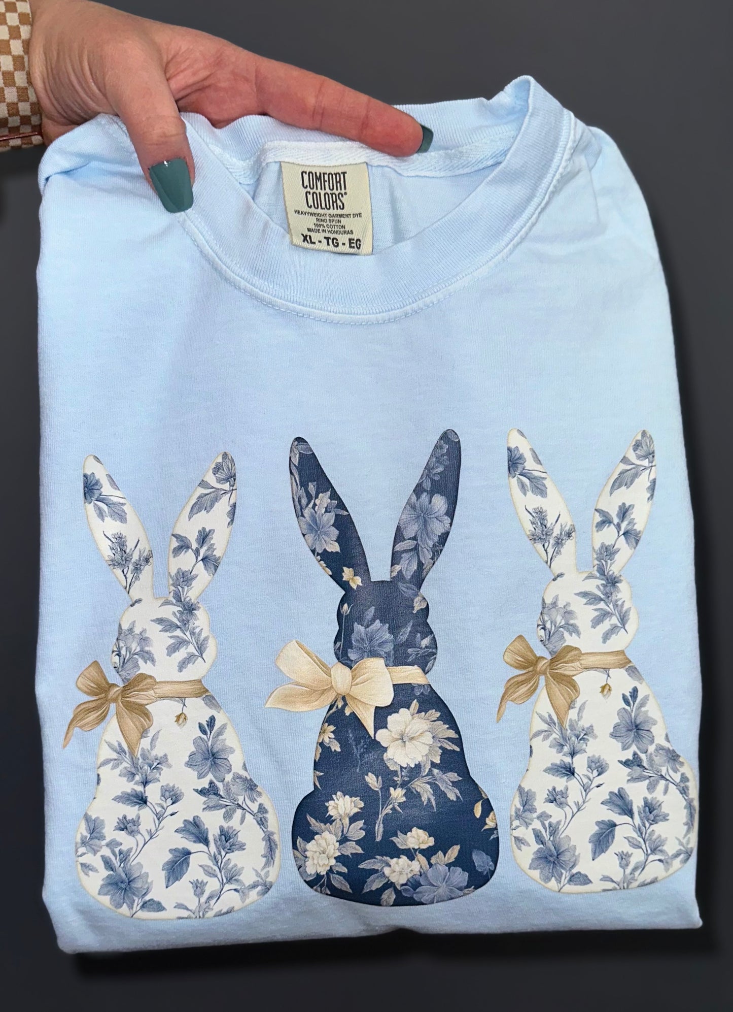 Vintage Chinoiserie Bunnies Tee