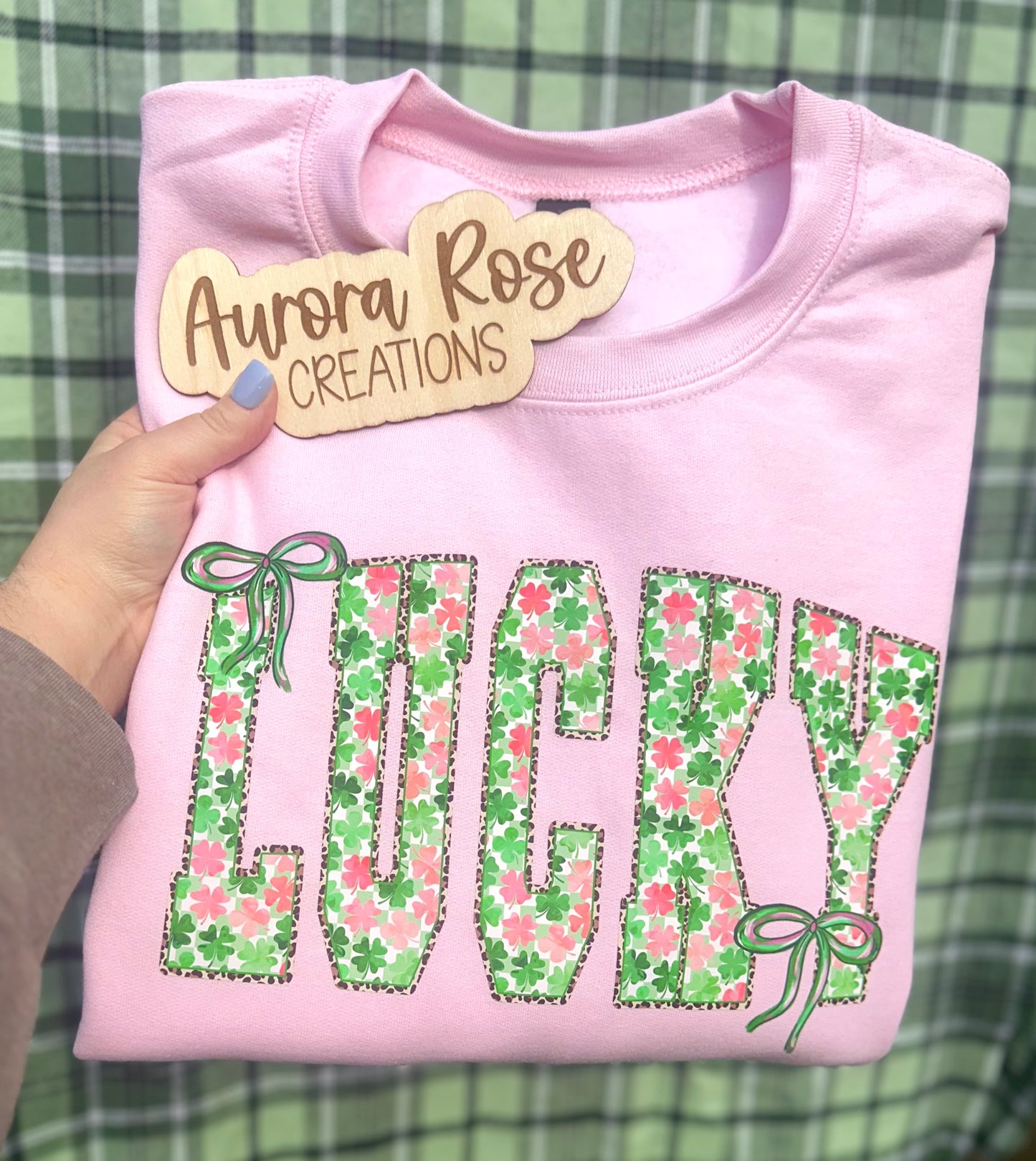 Watercolor Lucky n Leopard Apparel