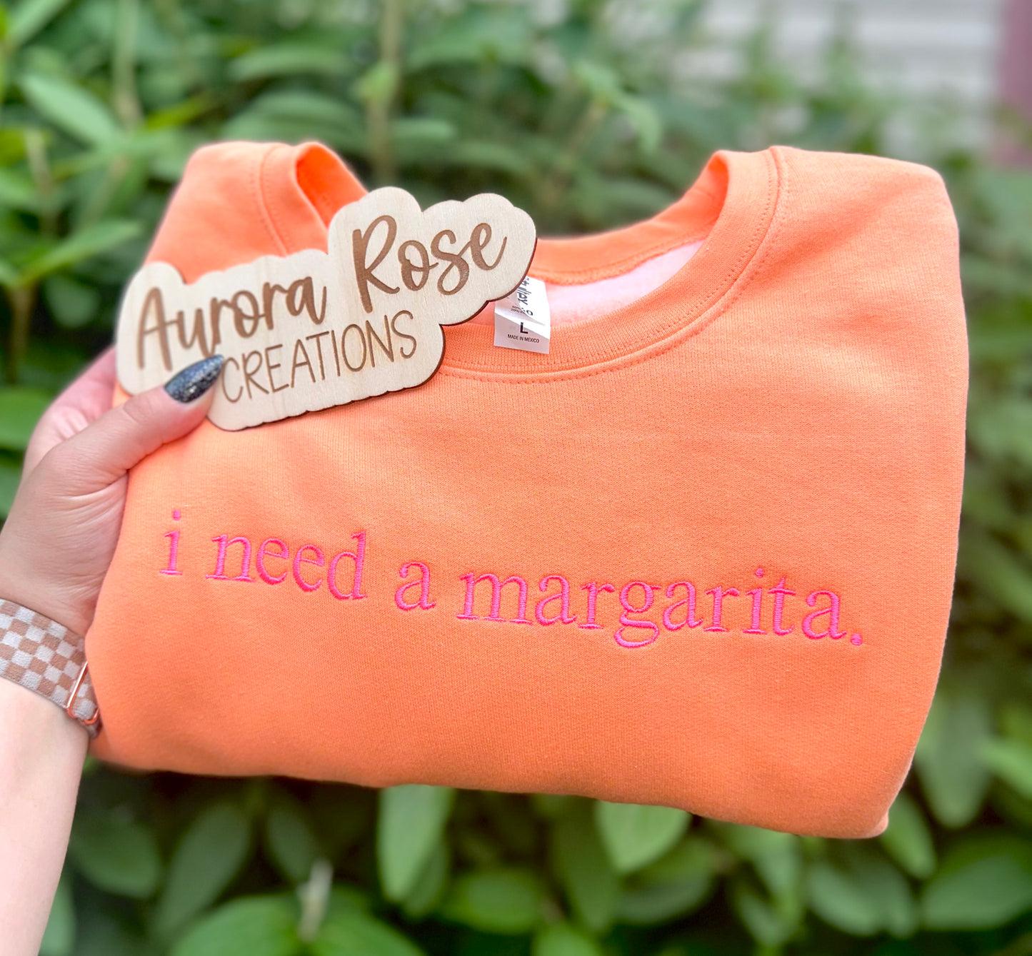 I Need a Marg Embroidered Apparel