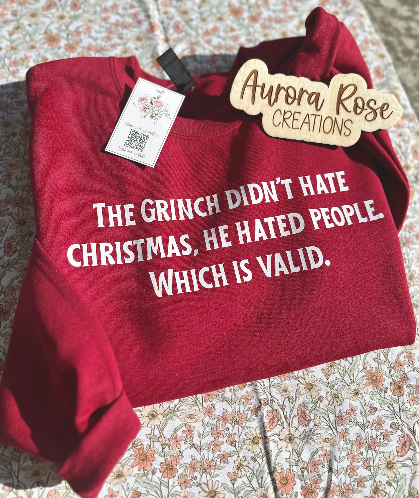 Relatable Grinch Sweatshirt