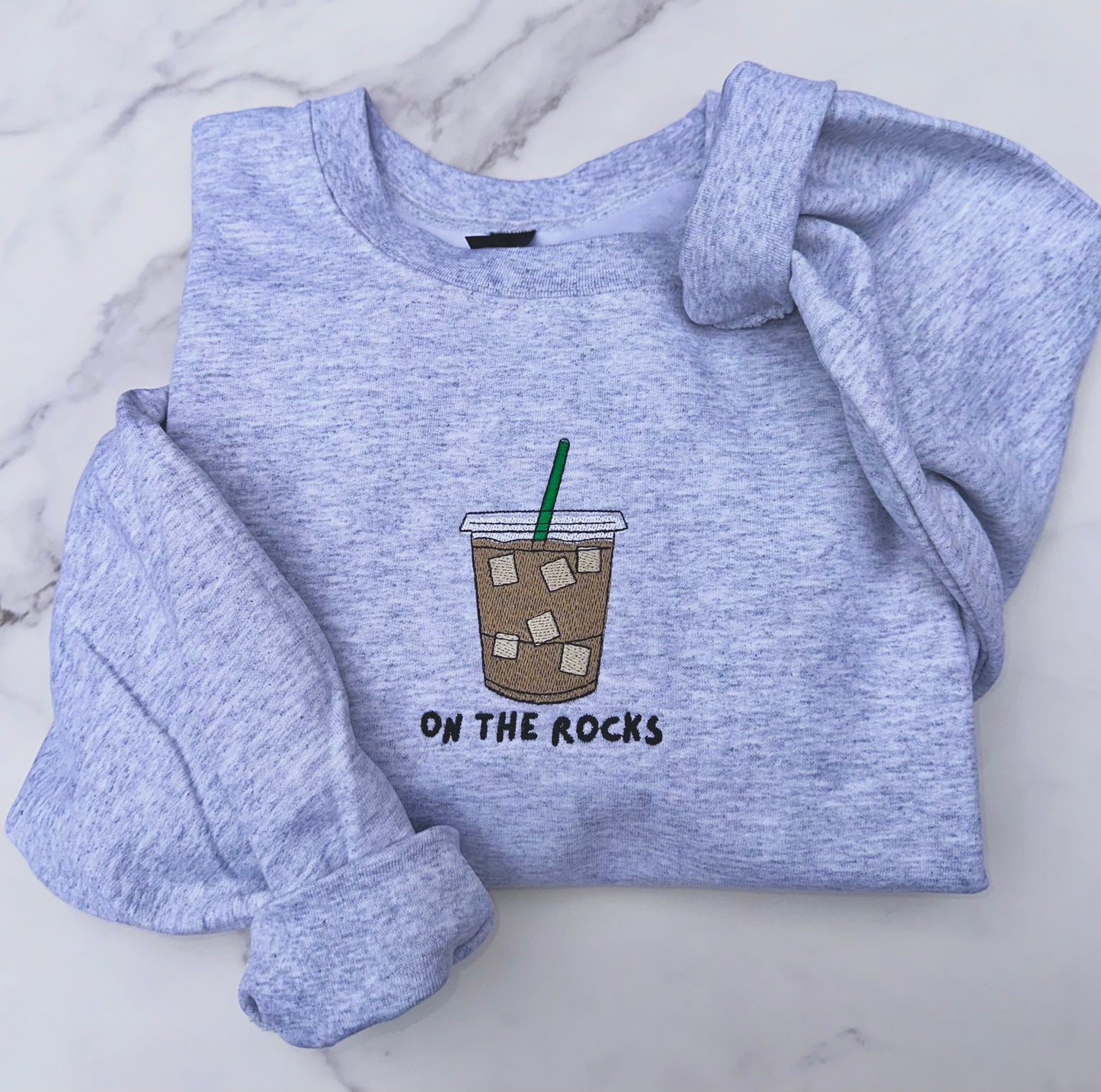 On The Rocks Embroidered Apparel (READ DESCRIPTION)