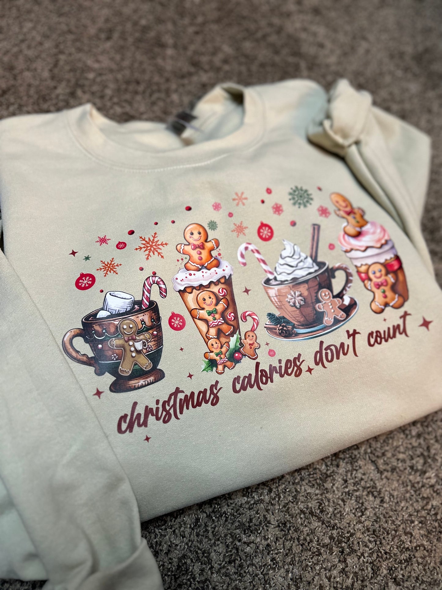 Christmas Calories Don’t Count Sweatshirt