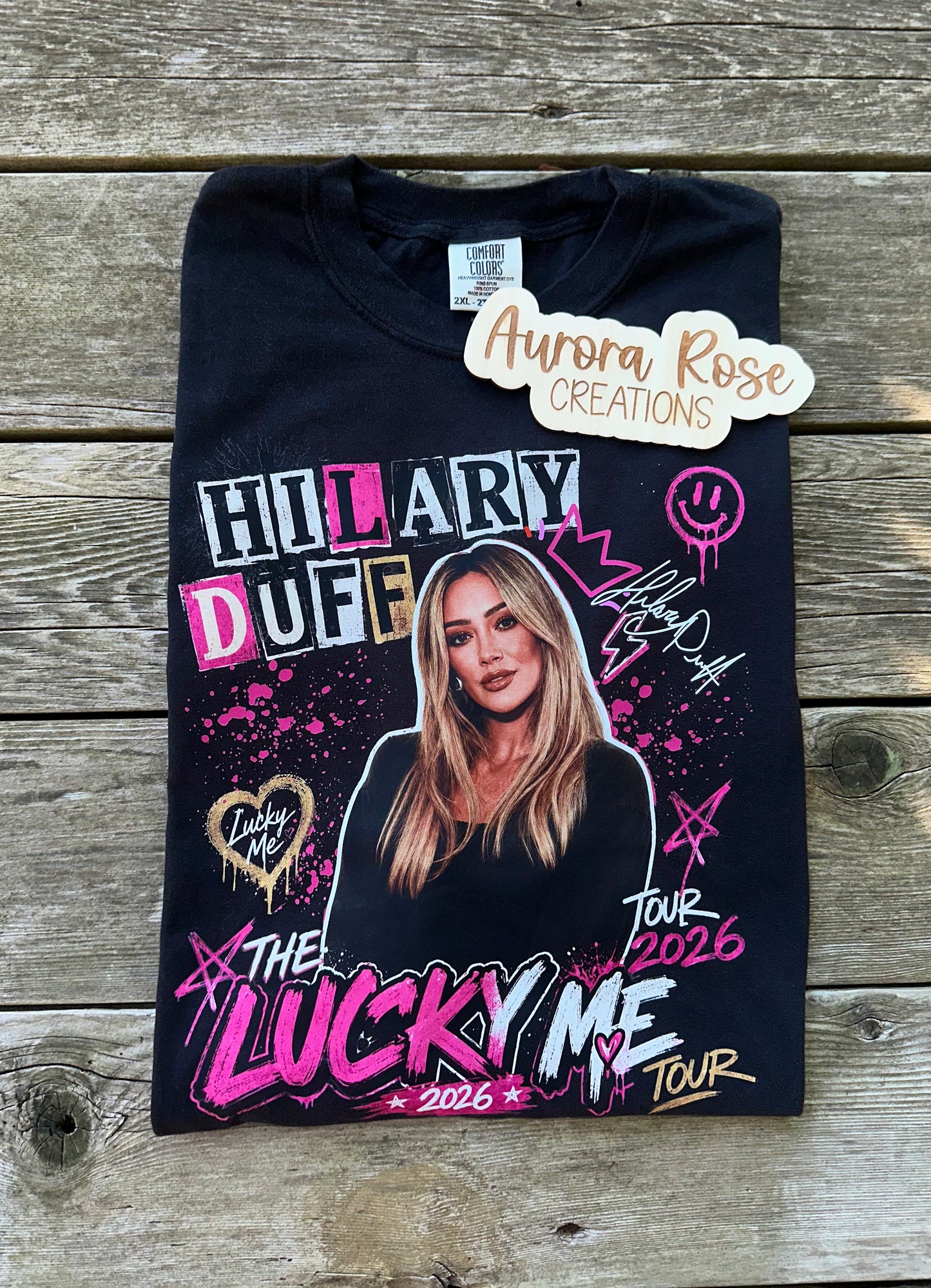 Hilary Duff Concert Tees