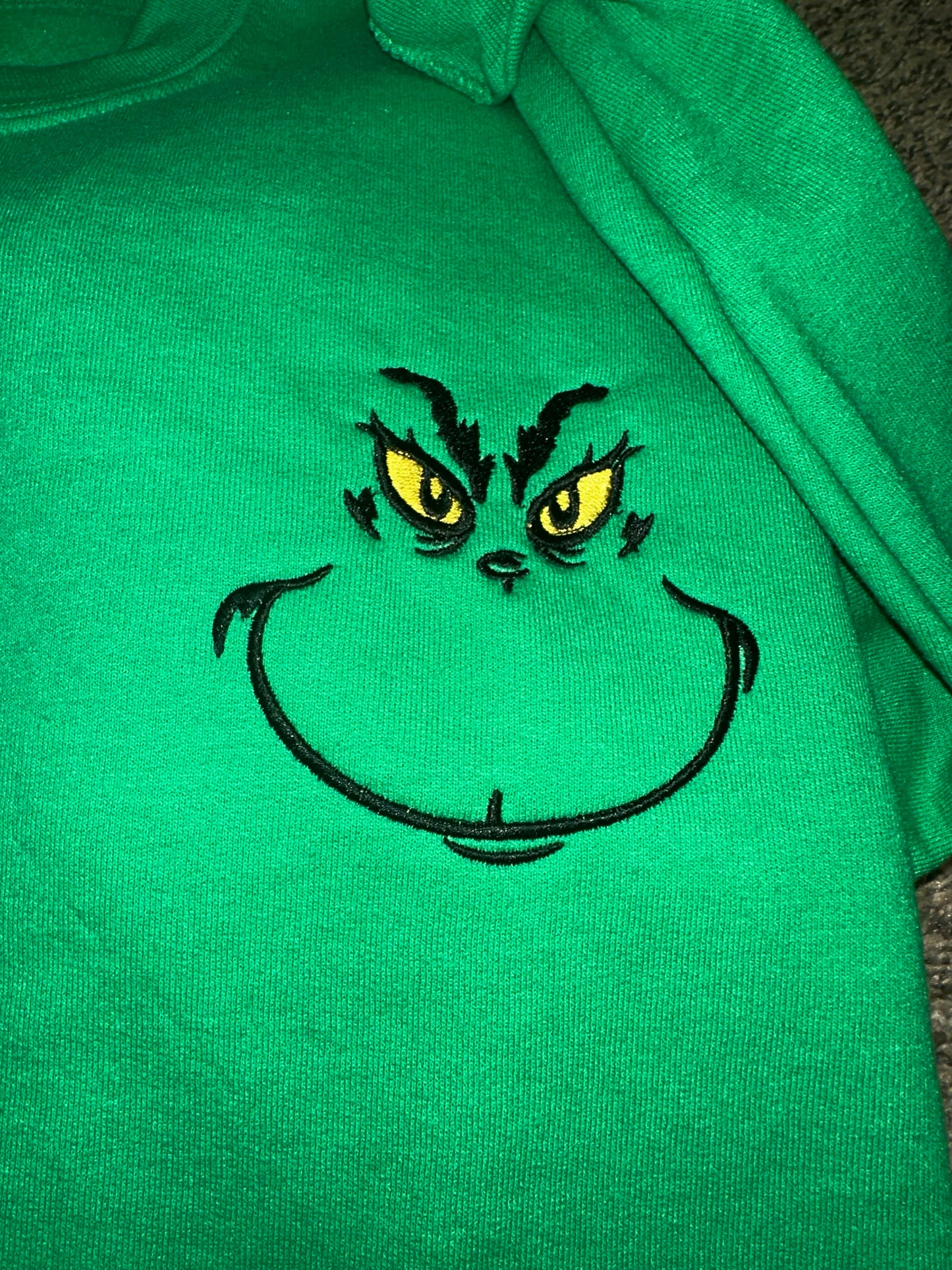 Green Guy Embroidered Sweatshirt