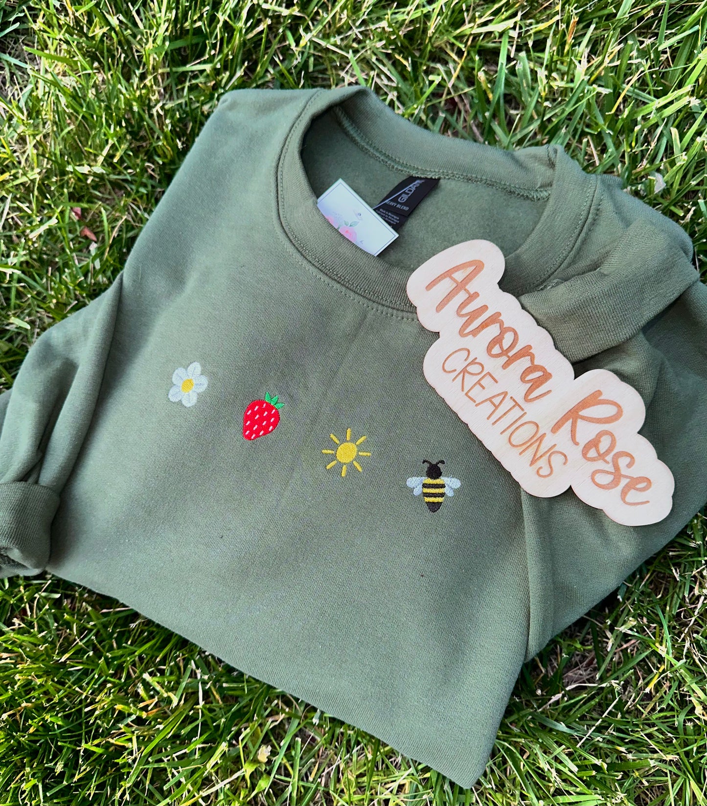 Spring Icons Embroidered Apparel