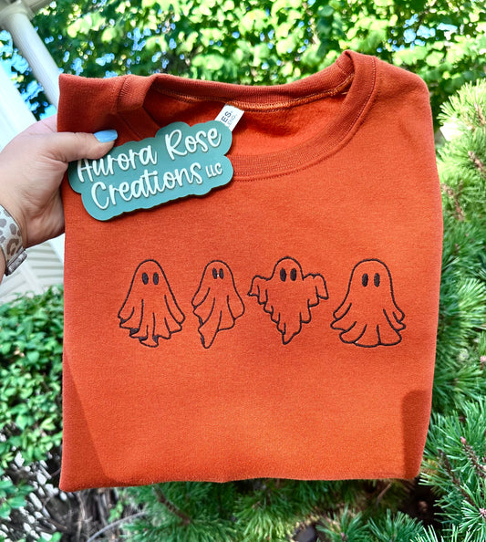 Embroidered Ghosty Sweatshirt