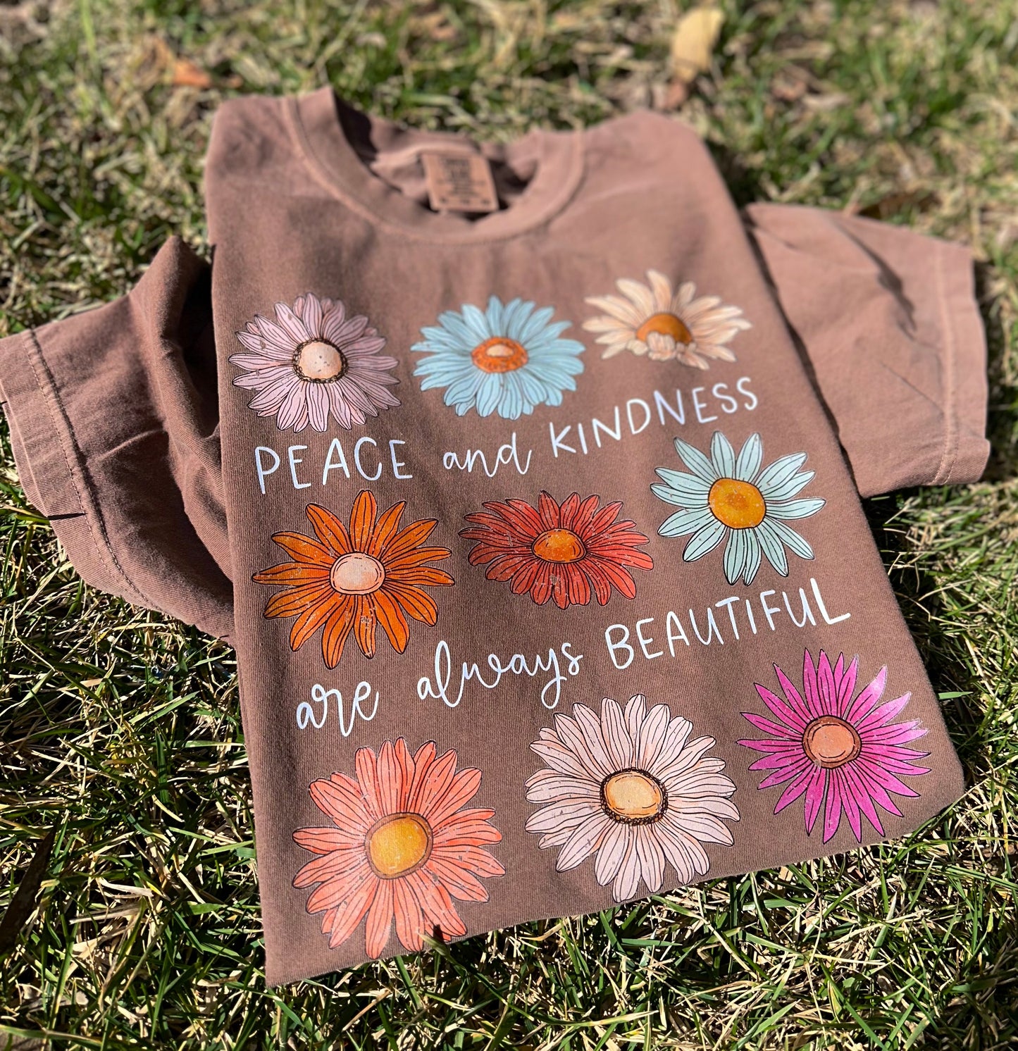 Peace & Kindness DTF Tee