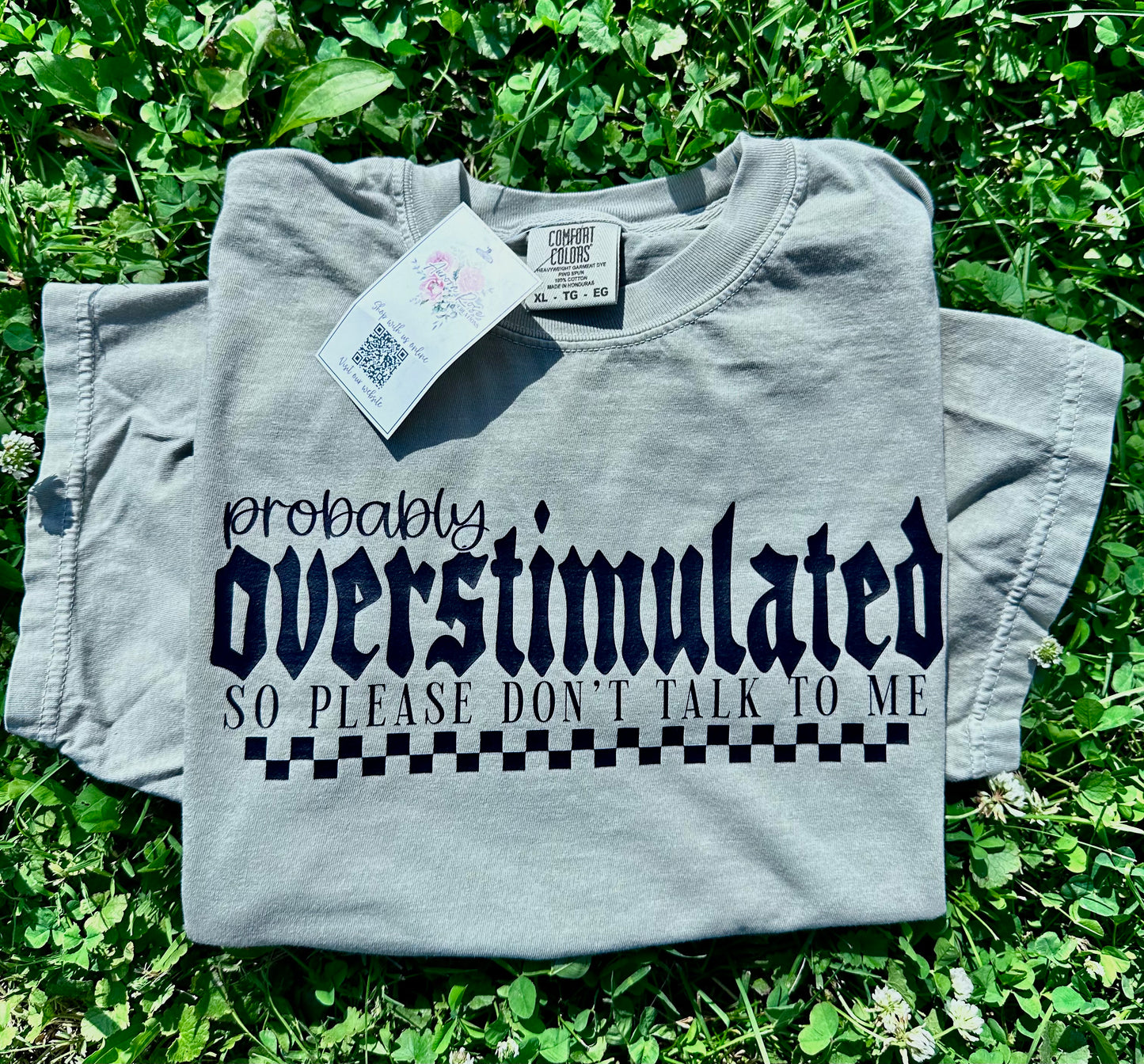 Probably Overstimulated DTF Tee