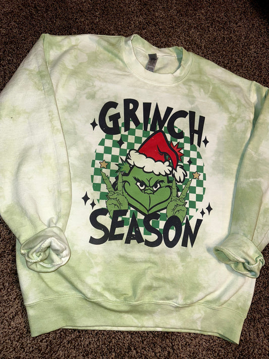 Grinch Season - tie dye