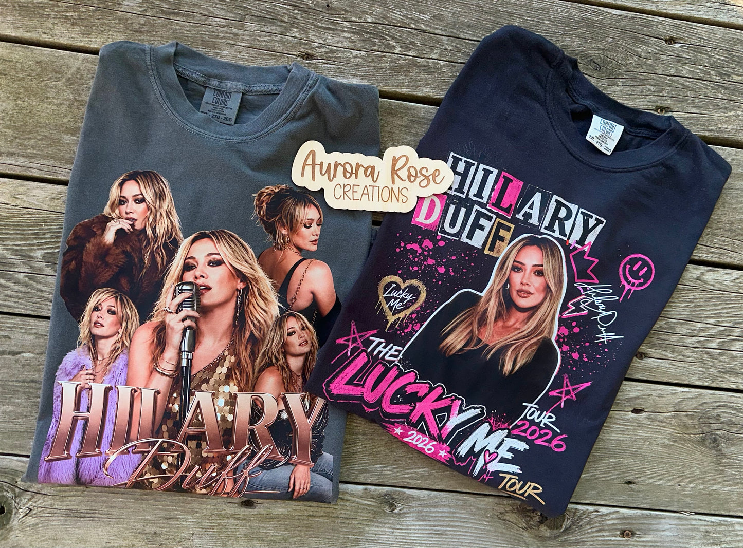 Hilary Duff Concert Tees