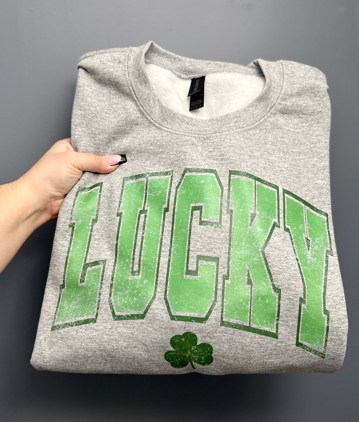Varsity Lucky DTF Sweatshirt