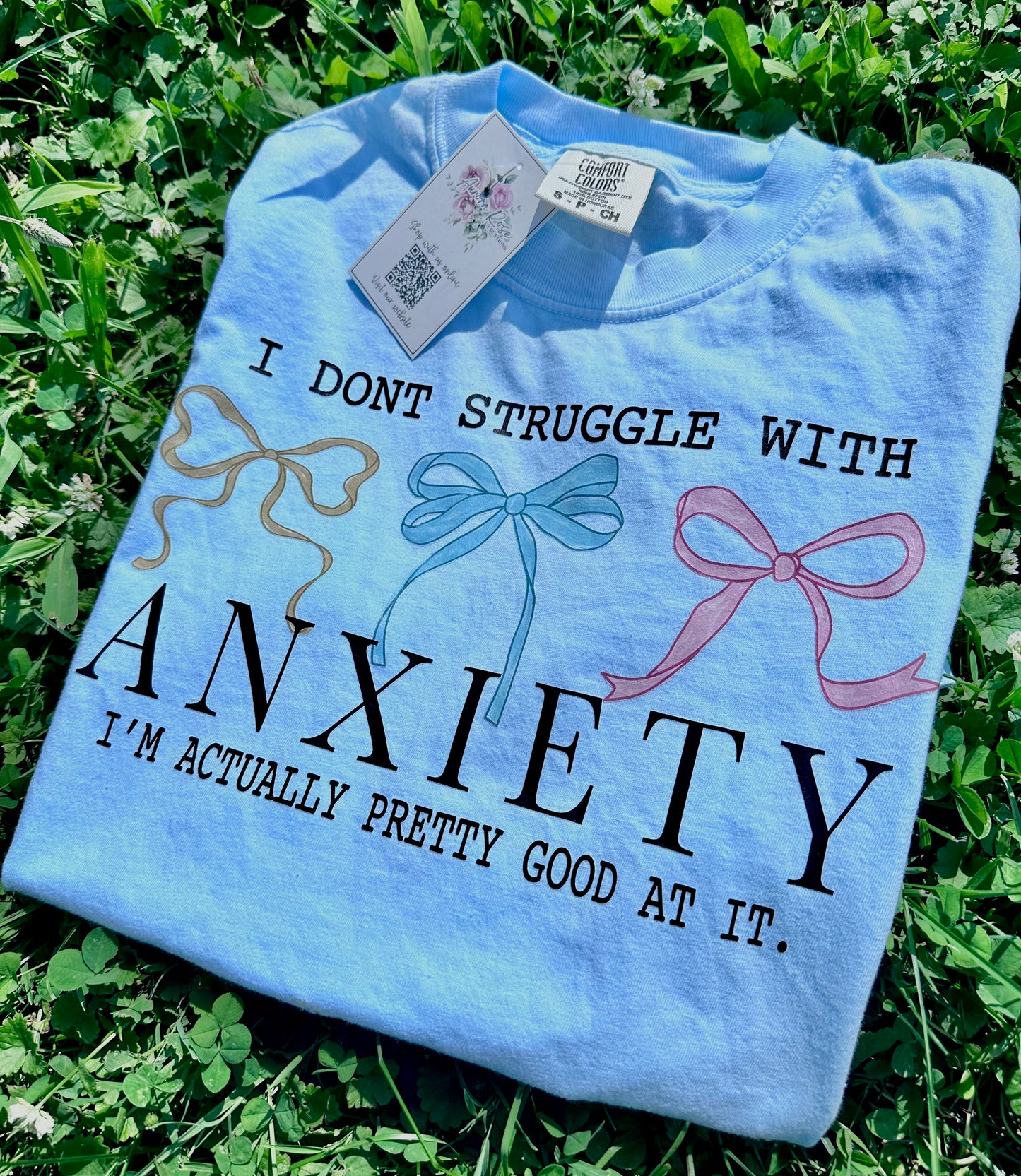 Pretty Good at Anxiety DTF Tee