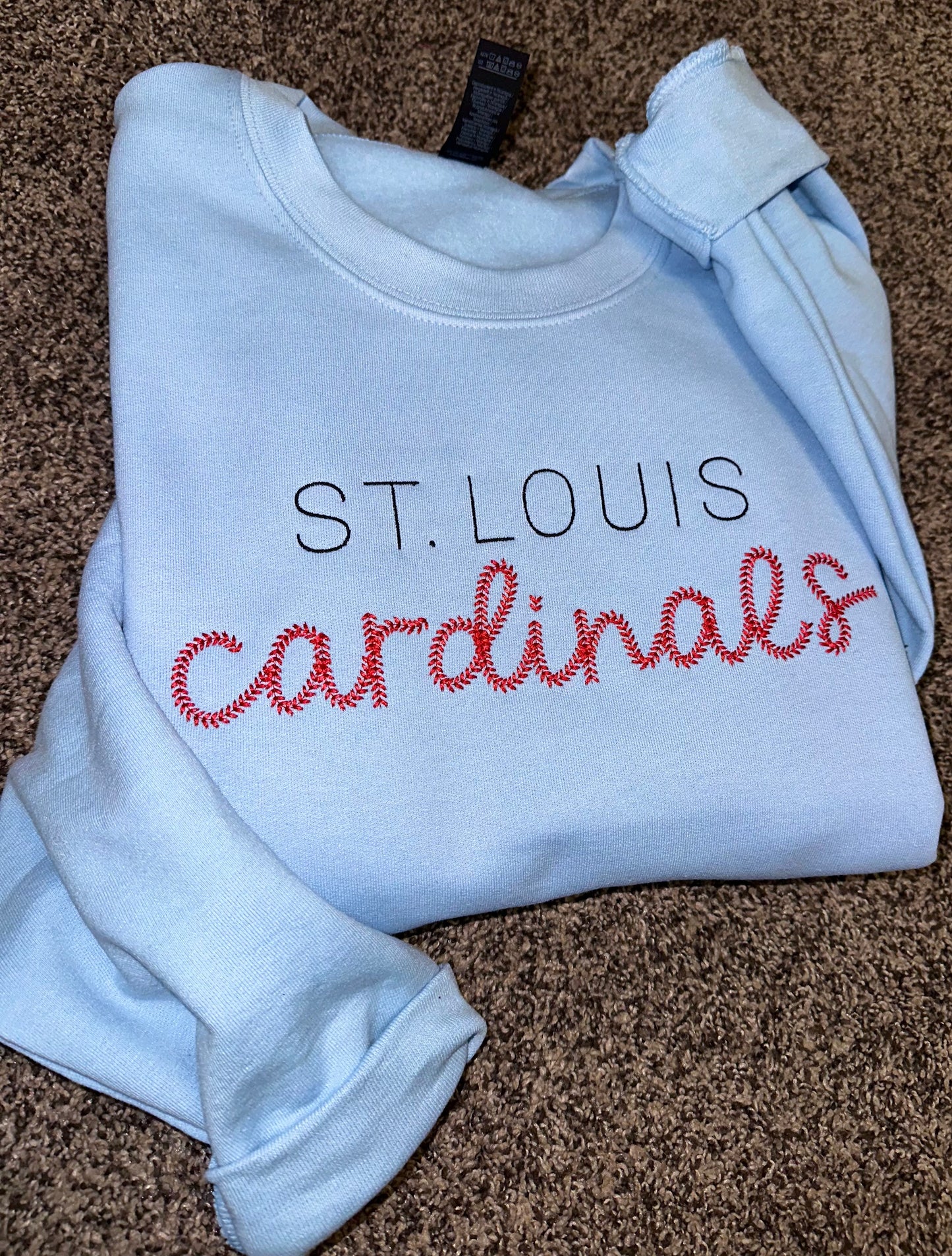 Baseball Stitch Cardinals Apparel