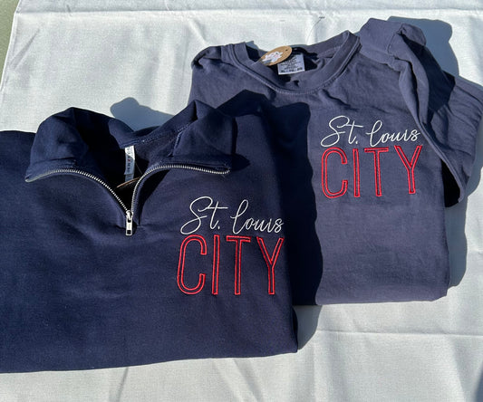 STL City Embroidered Apparel