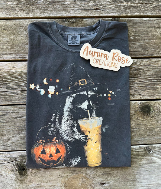 Spooky Vibes Raccoon