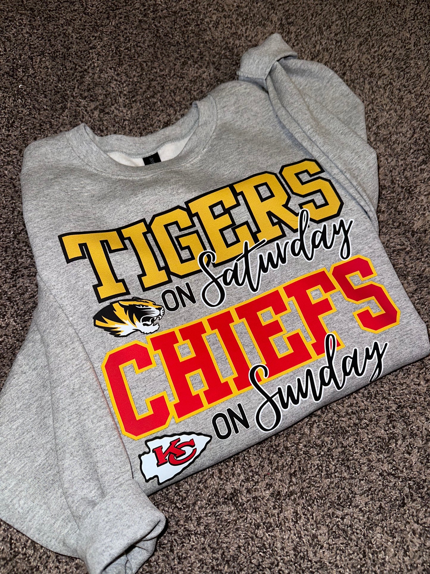 Tigers & Chiefs DTF Sweatshirt