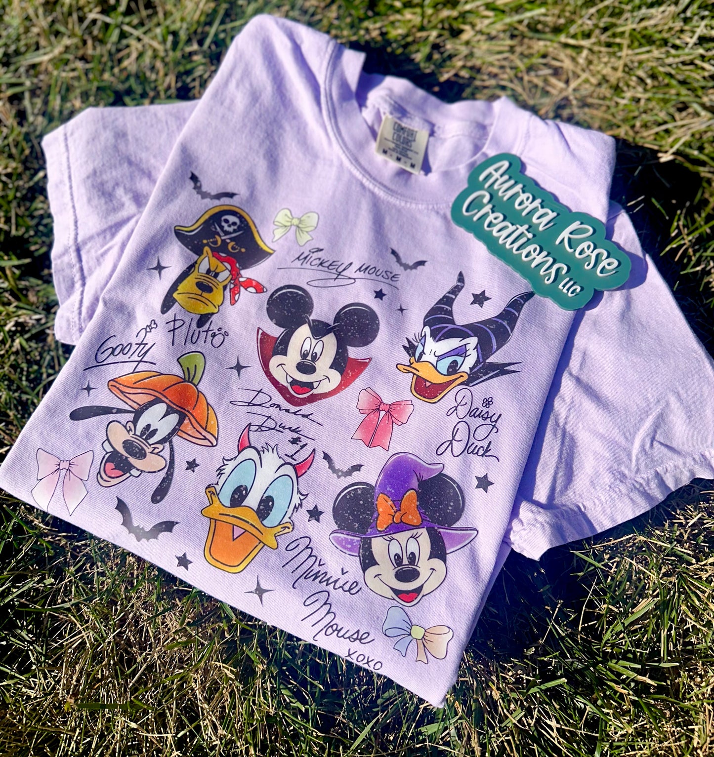 Halloween Character Signatures DTF Tee