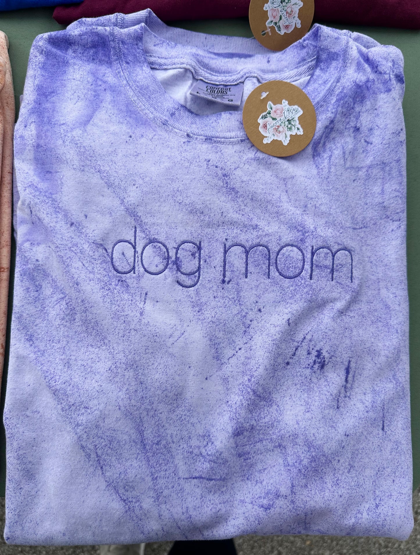 Color Blast Dog Mom Tees