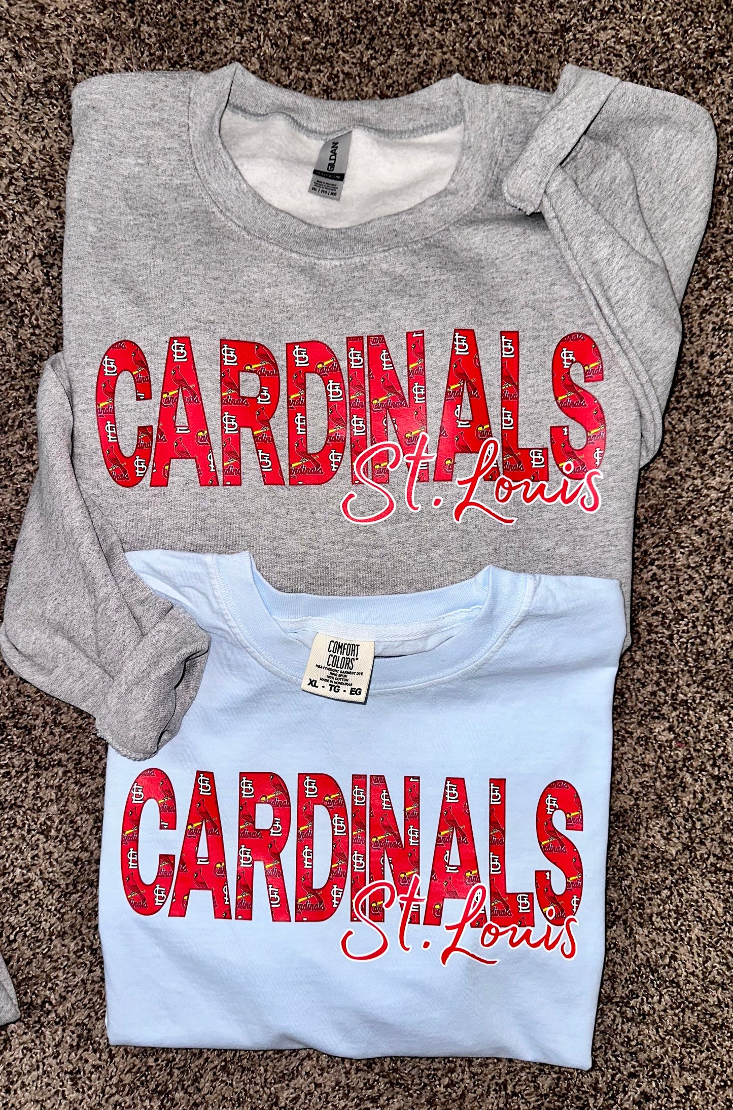 Cardinals Print DTF Apparel