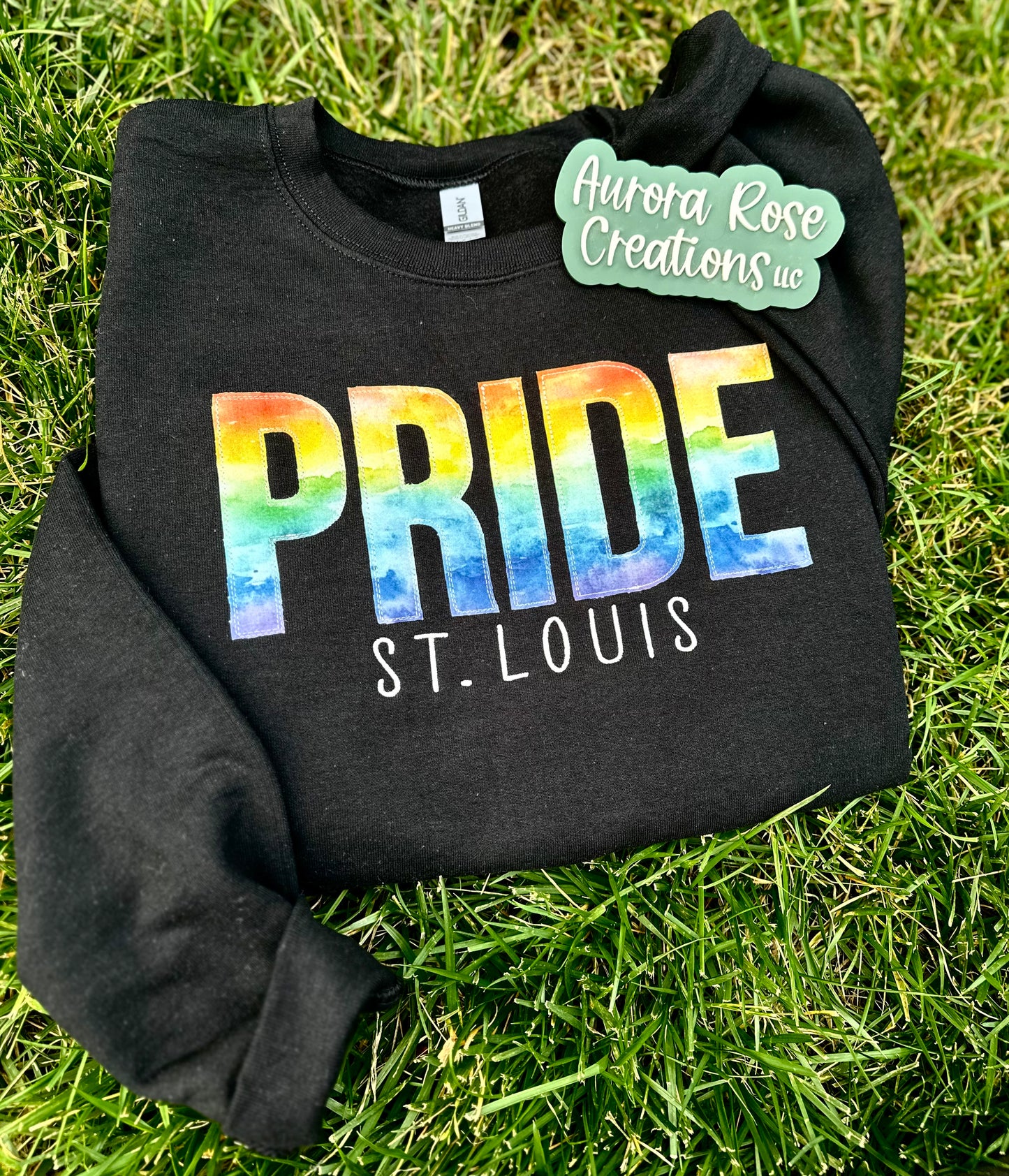 Rainbow PRIDE St. Louis Embroidered Applique Apparel