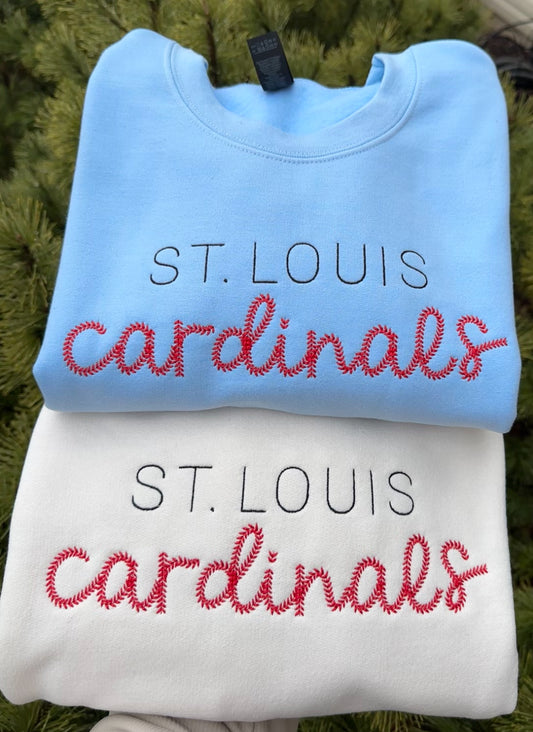 Baseball Stitch Cardinals Apparel