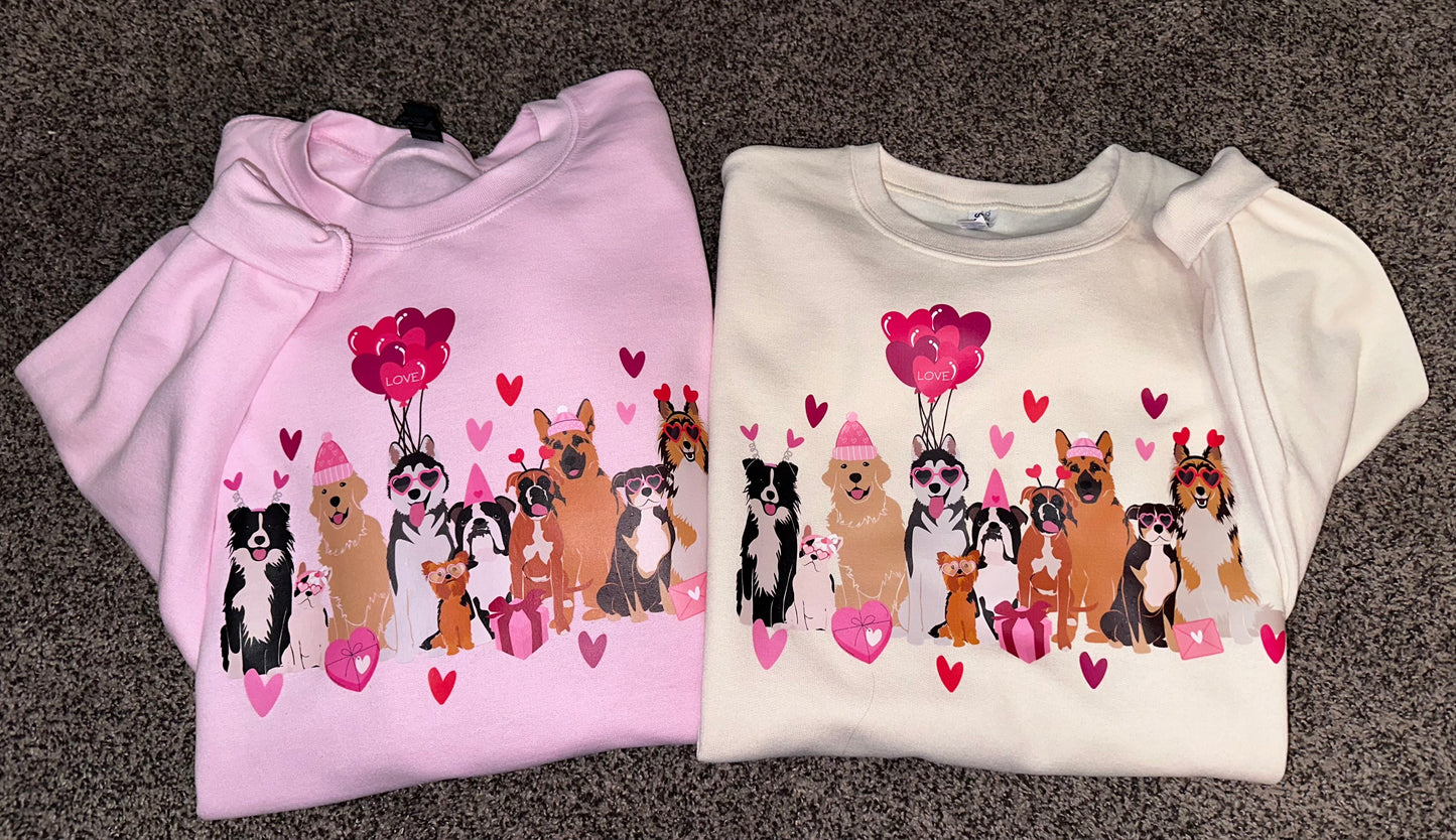 Valentine’s Pups DTF