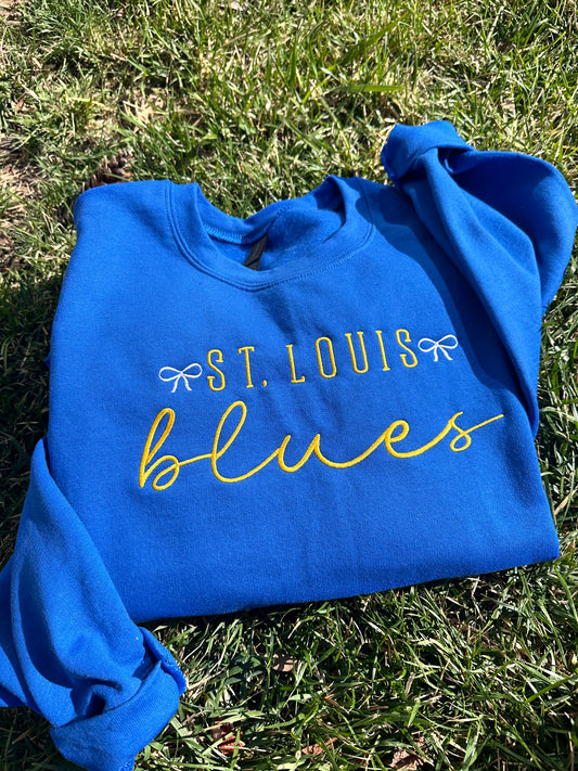 Coquette Blues Embroidered Apparel