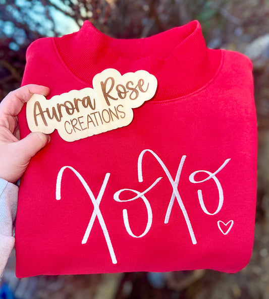 X O X O Embroidered Sweatshirt