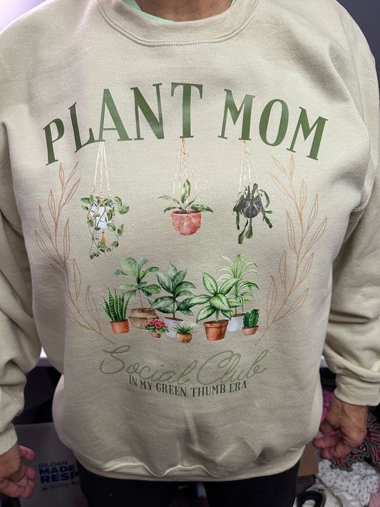 Plant Mom DTF Sweatshirt