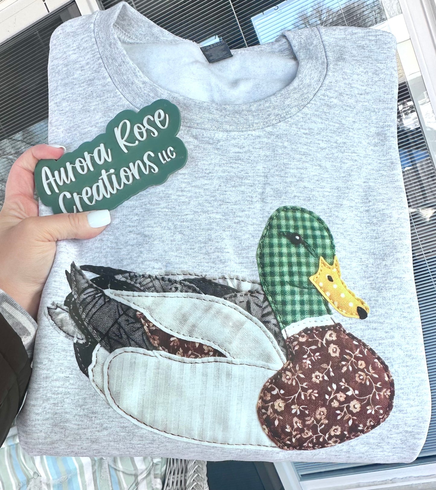 Patchwork Mallard DTF Apparel (not embroidery)