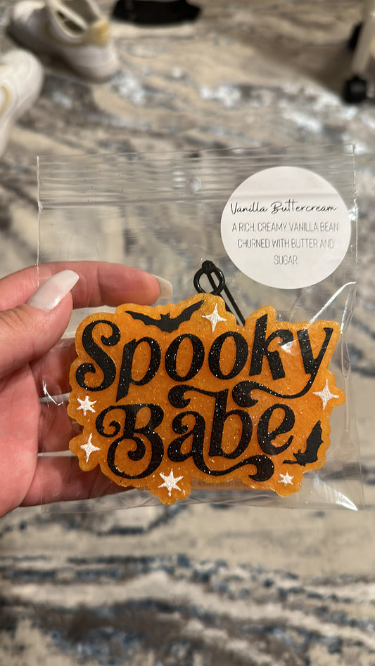 Spooky Babe Freshie - vanilla buttercream