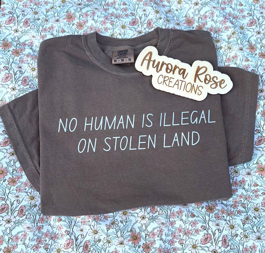 No Human Is Illegal DTF Apparel