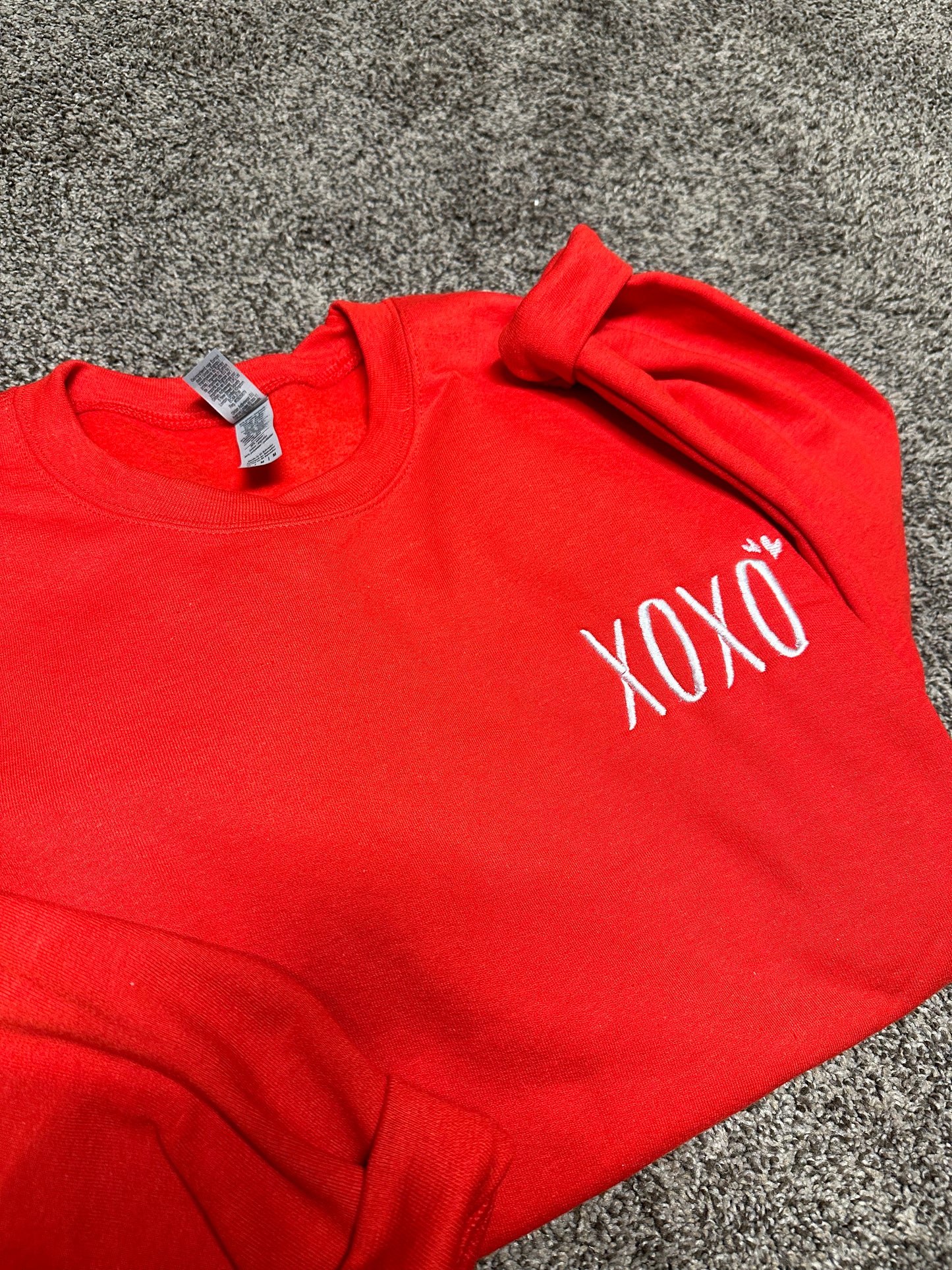 XOXO Embroidered Sweatshirt