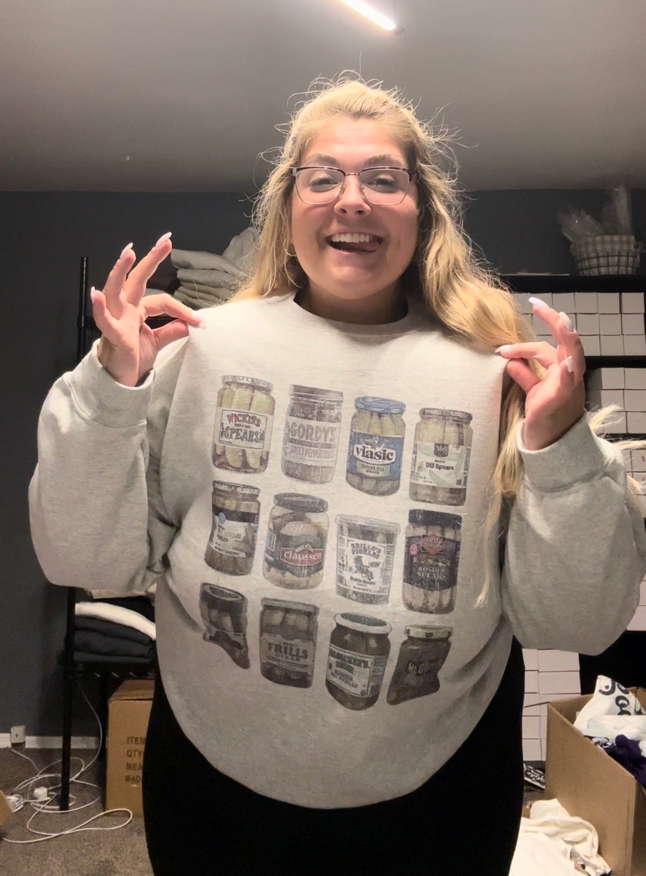 Vintage Pickle Sweatshirt