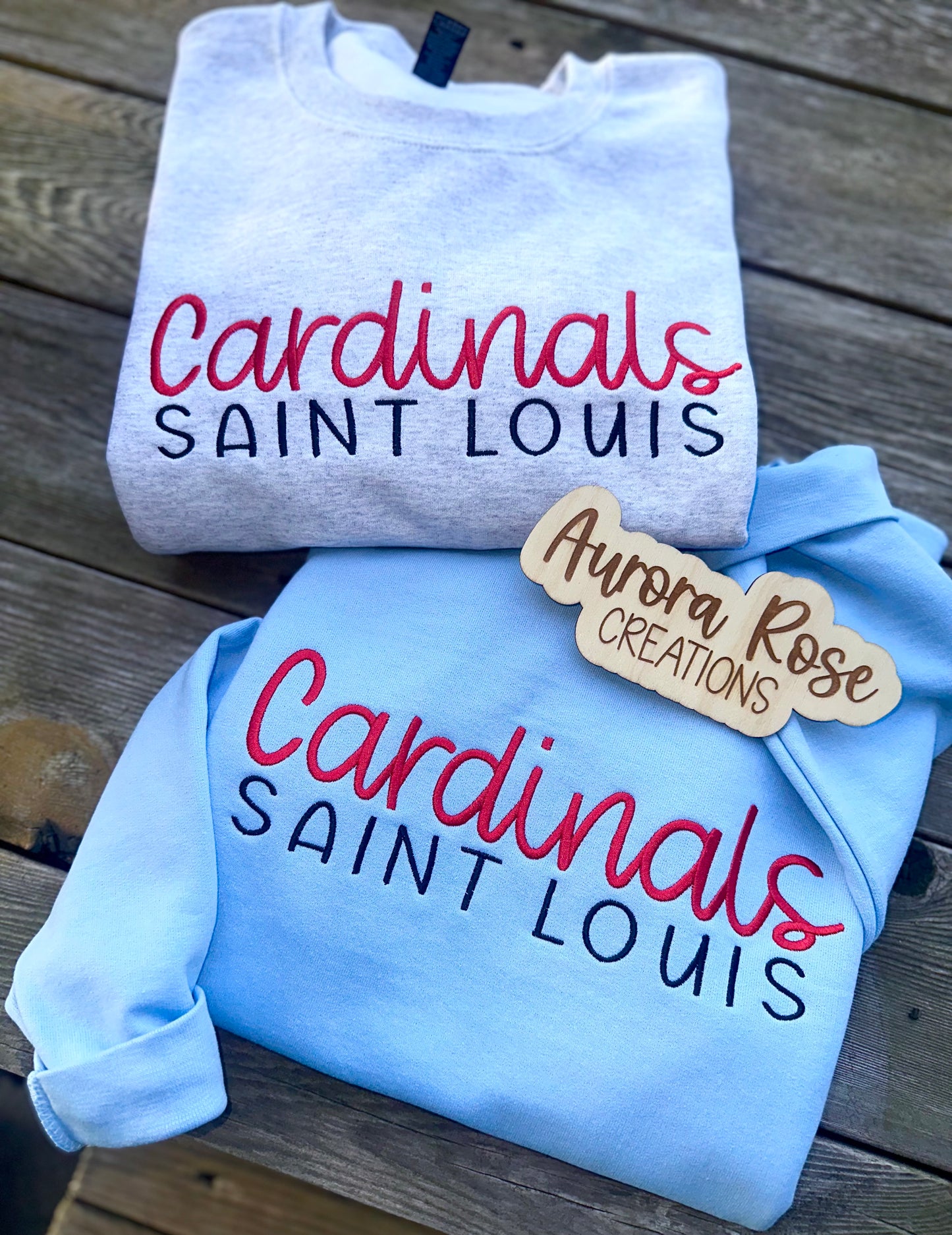 Saint Louis Cards Embroidered Sweatshirt