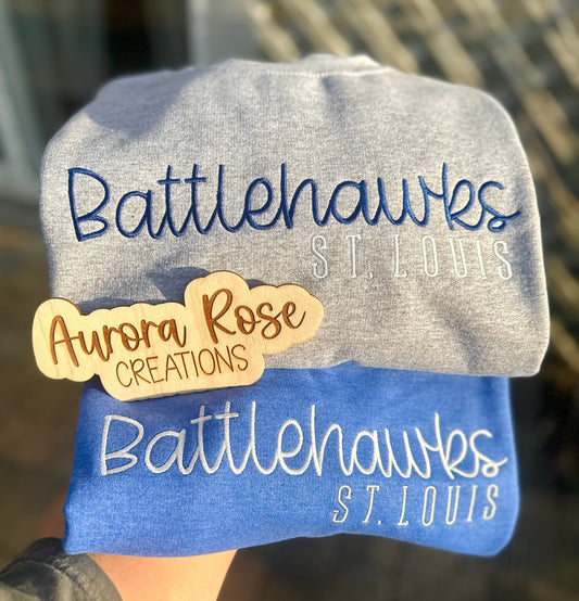 St. Louis Battlehawks Embroidered Sweatshirt