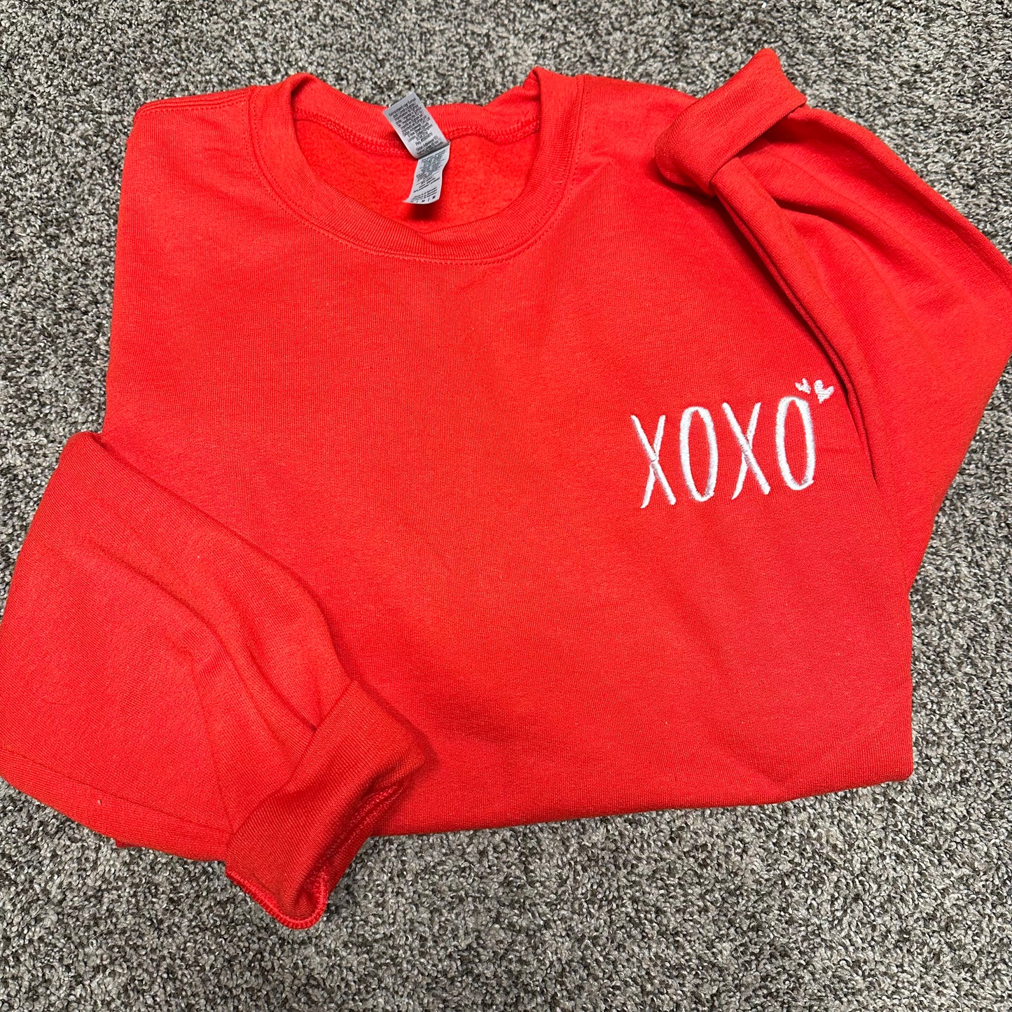 XOXO Embroidered Sweatshirt