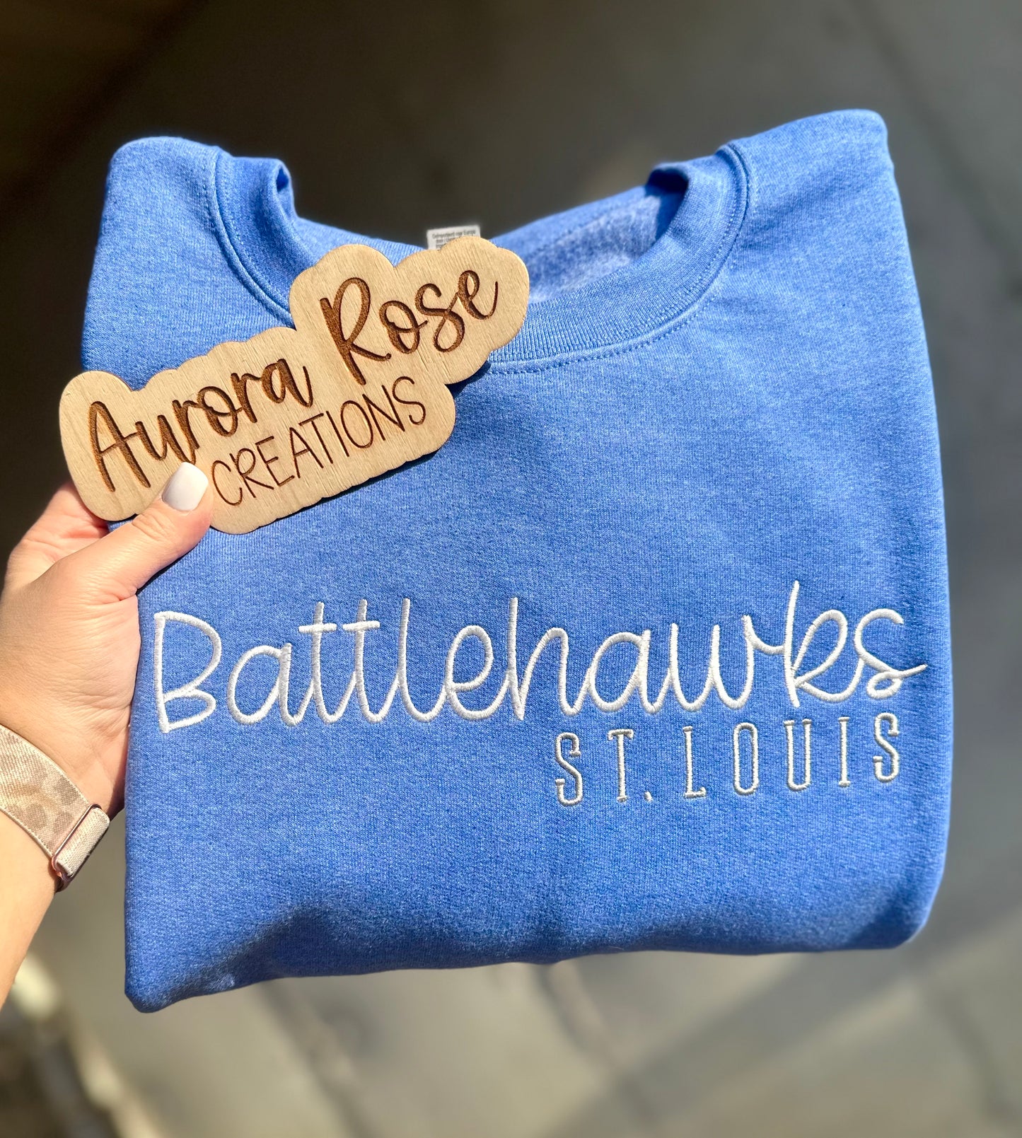 St. Louis Battlehawks Embroidered Sweatshirt