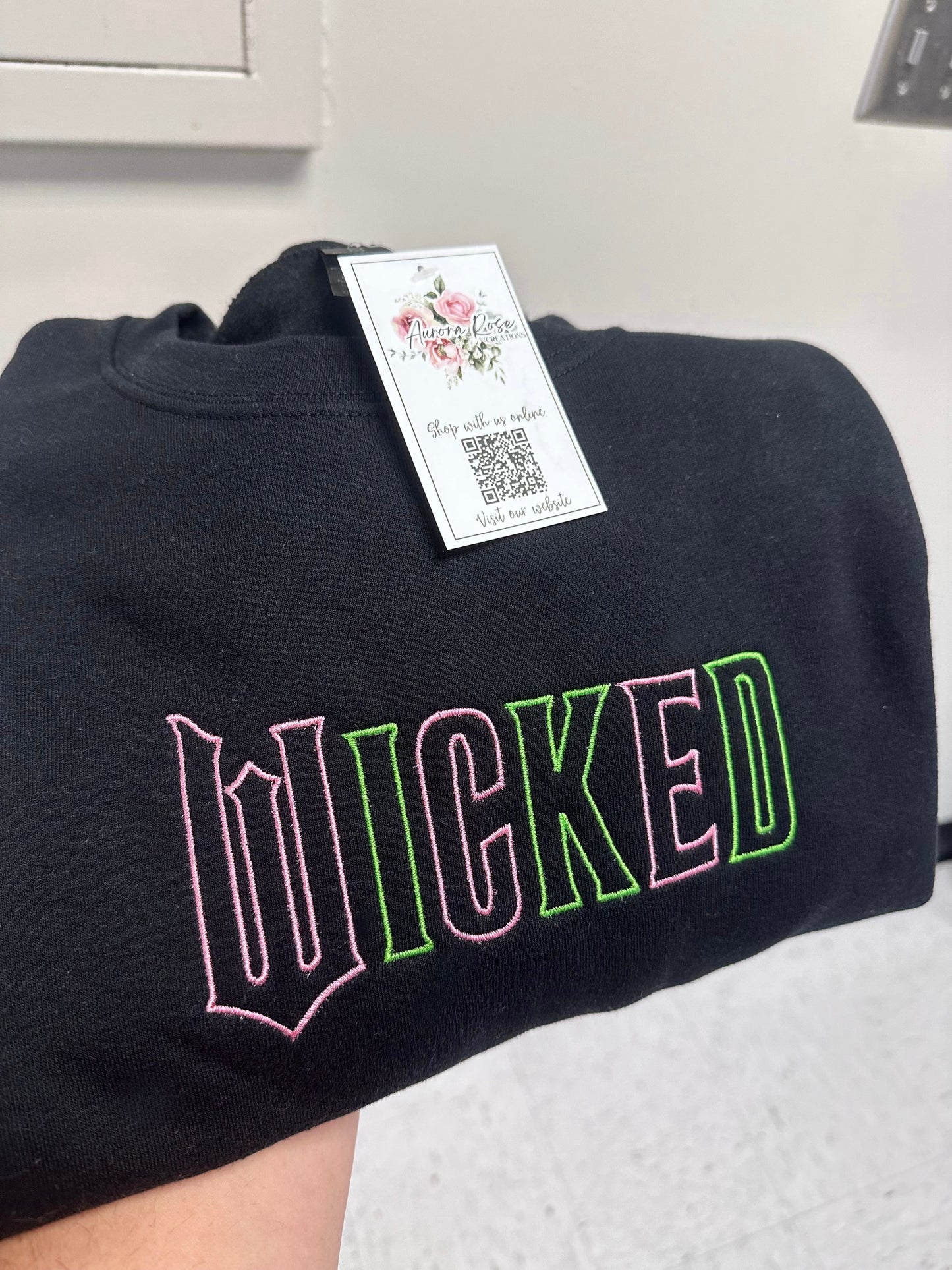 WICKED Embroidered Sweatshirt