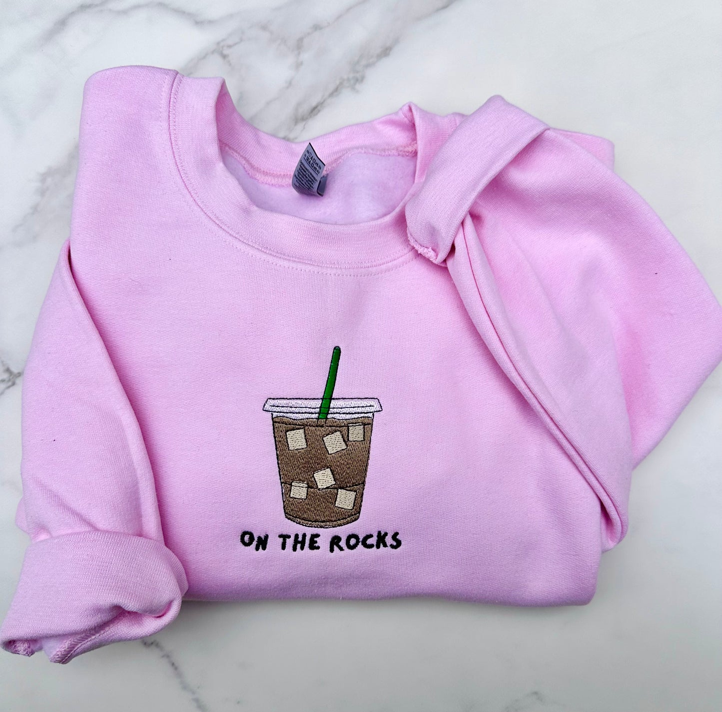 On The Rocks Embroidered Apparel (READ DESCRIPTION)
