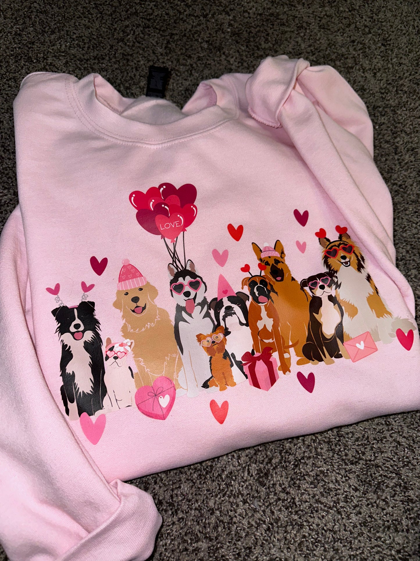 Valentine’s Pups DTF