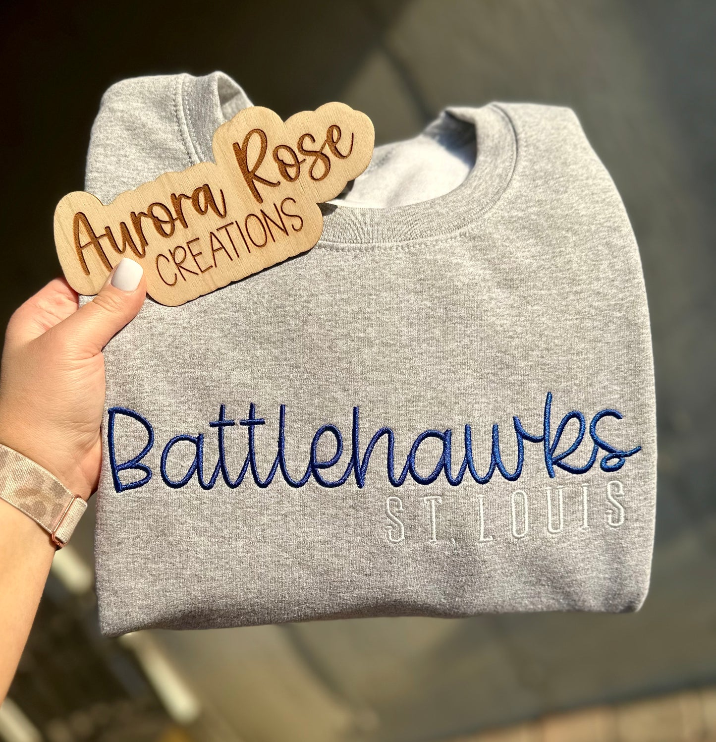 St. Louis Battlehawks Embroidered Sweatshirt