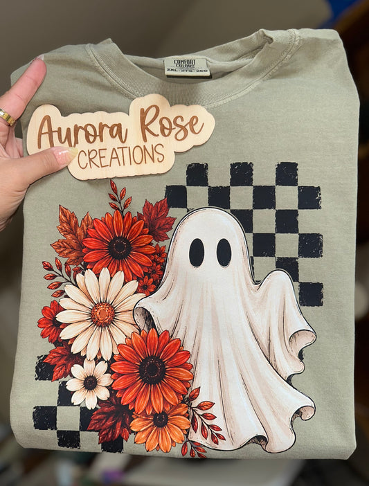 Checkered Floral Ghosty