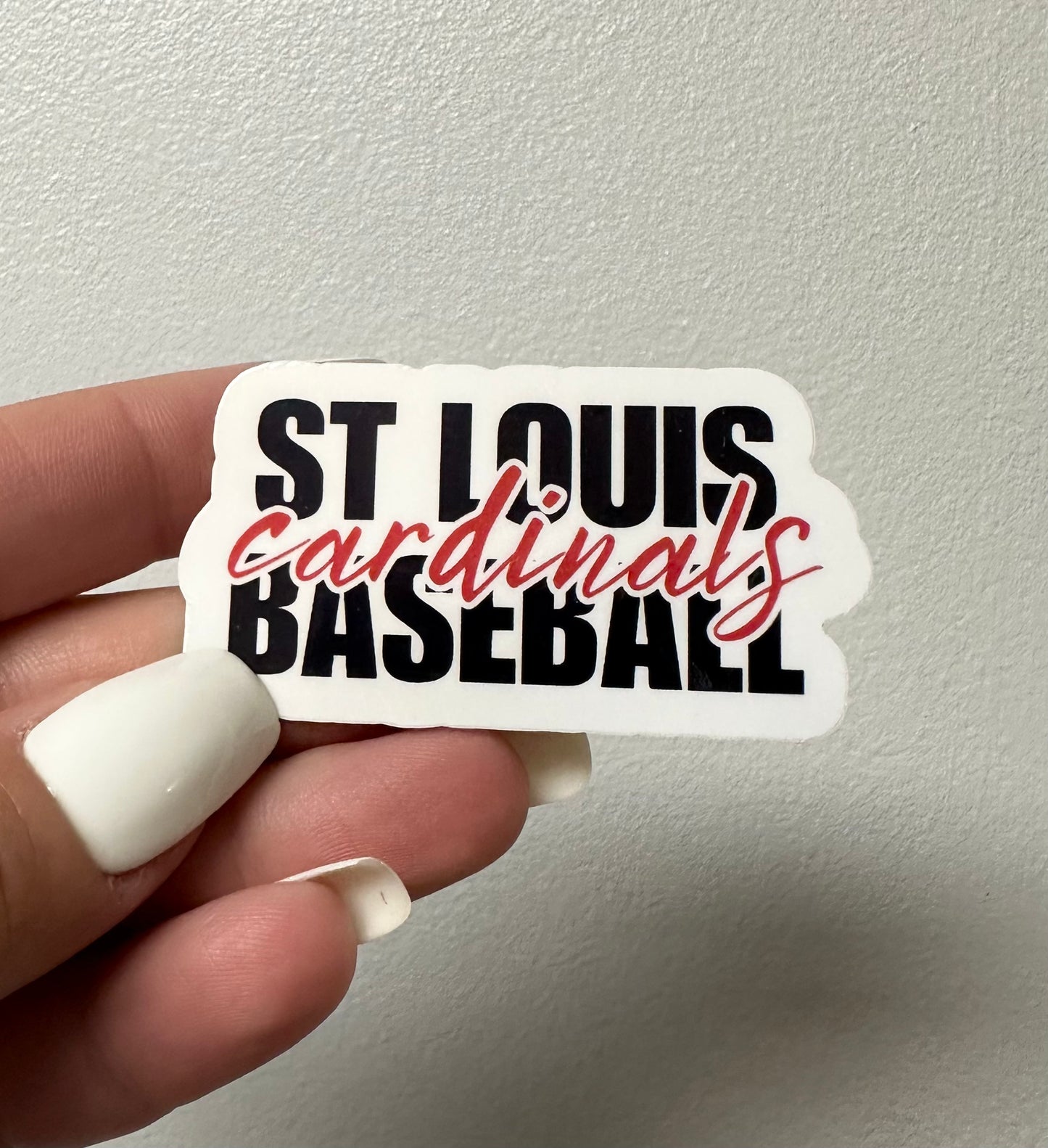 Cardinals Baseball Sticker