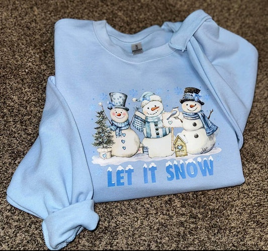 Let it Snow DTF Sweatshirt