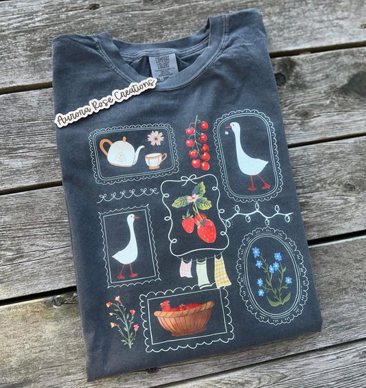 Cottage Core Vibes DTF Tee