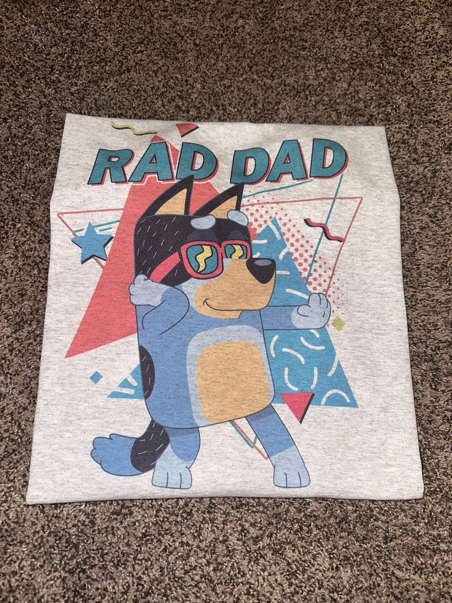 Rad Dad Blue Dog