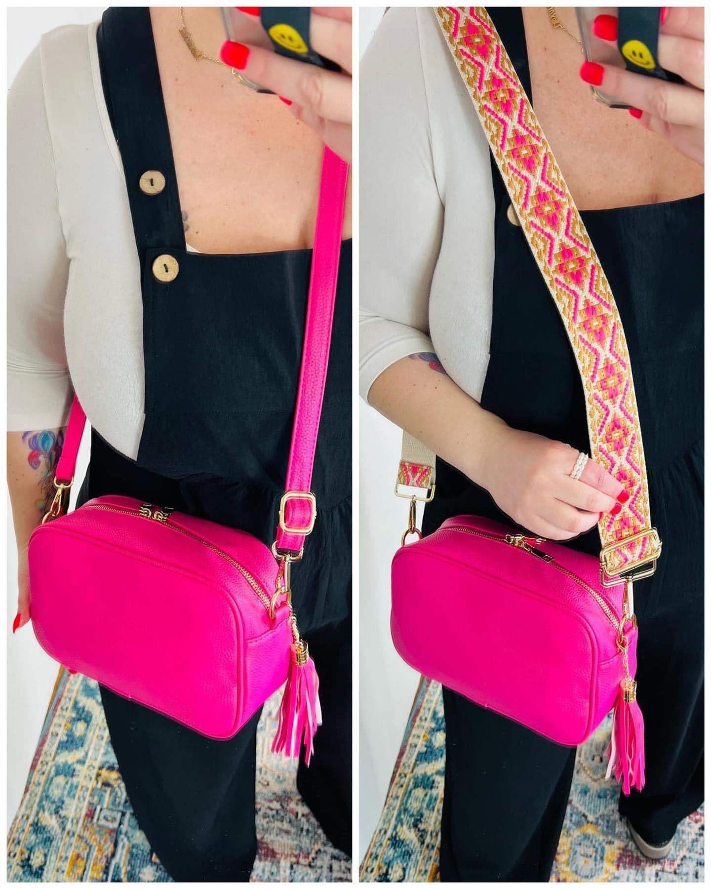 Vegan Leather Crossbody Bag